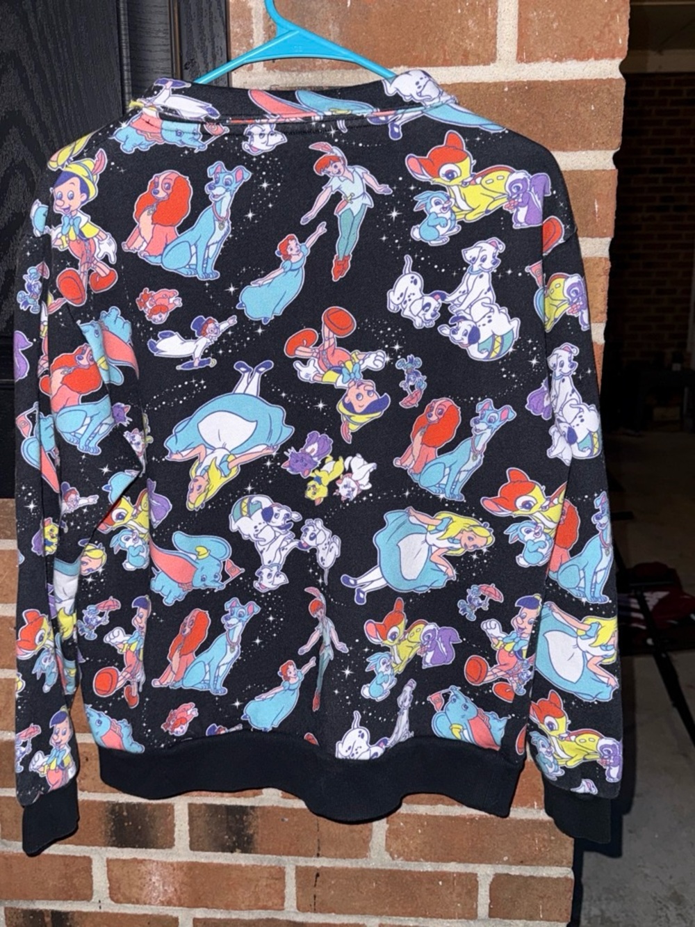 Disney 100th anniversary zip up hoodie with cartoon characters - Picture 5 of 6